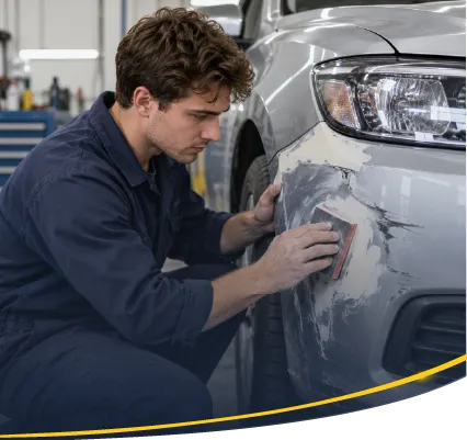 bumper trim dent scratch repairs